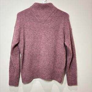 Madewell Pink Cowl Neck Sweater
